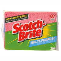 scotch-brite anti-bacterial handy sponges pack 4