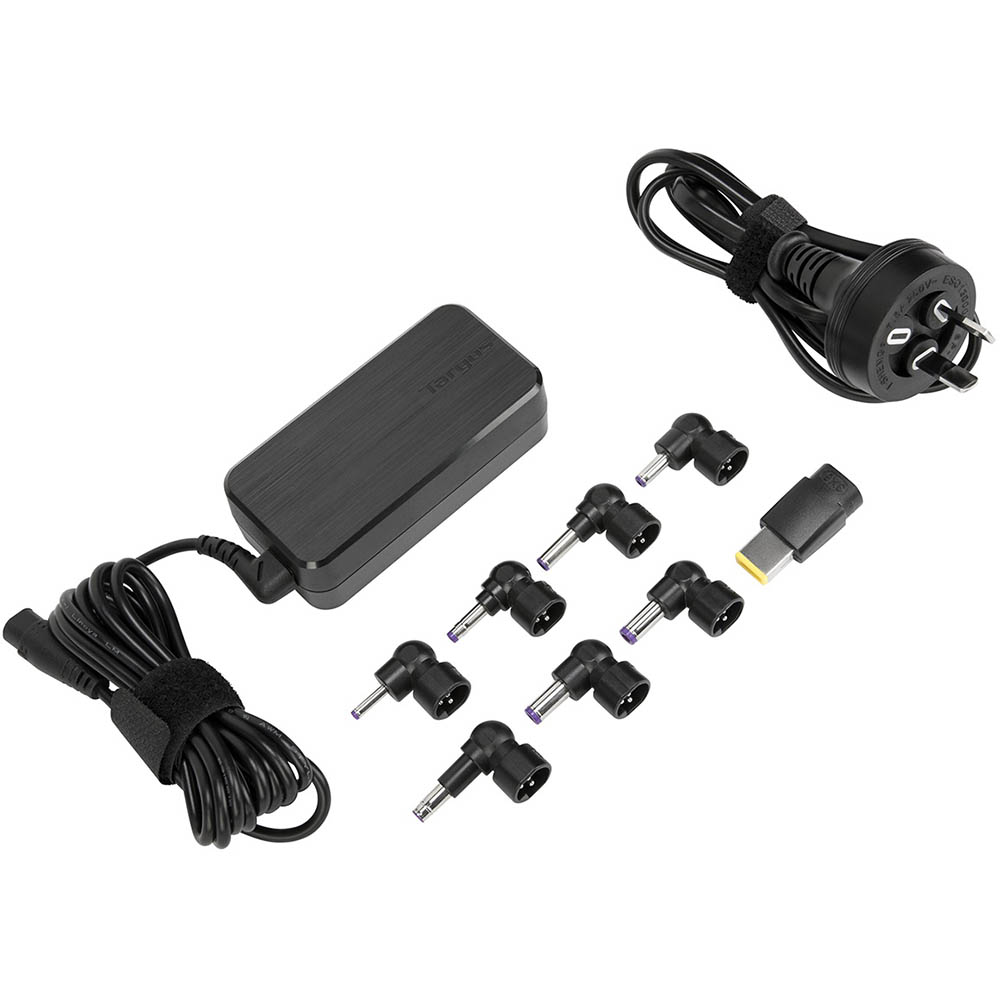 Image for TARGUS 65W SLIM AND LIGHT LAPTOP CHARGER from Total Supplies Pty Ltd