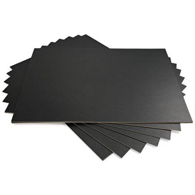 Image for RAINBOW SPECTRUM BOARD 220GSM 510 X 640MM BLACK PACK 20 from Ross Office Supplies Office Products Depot
