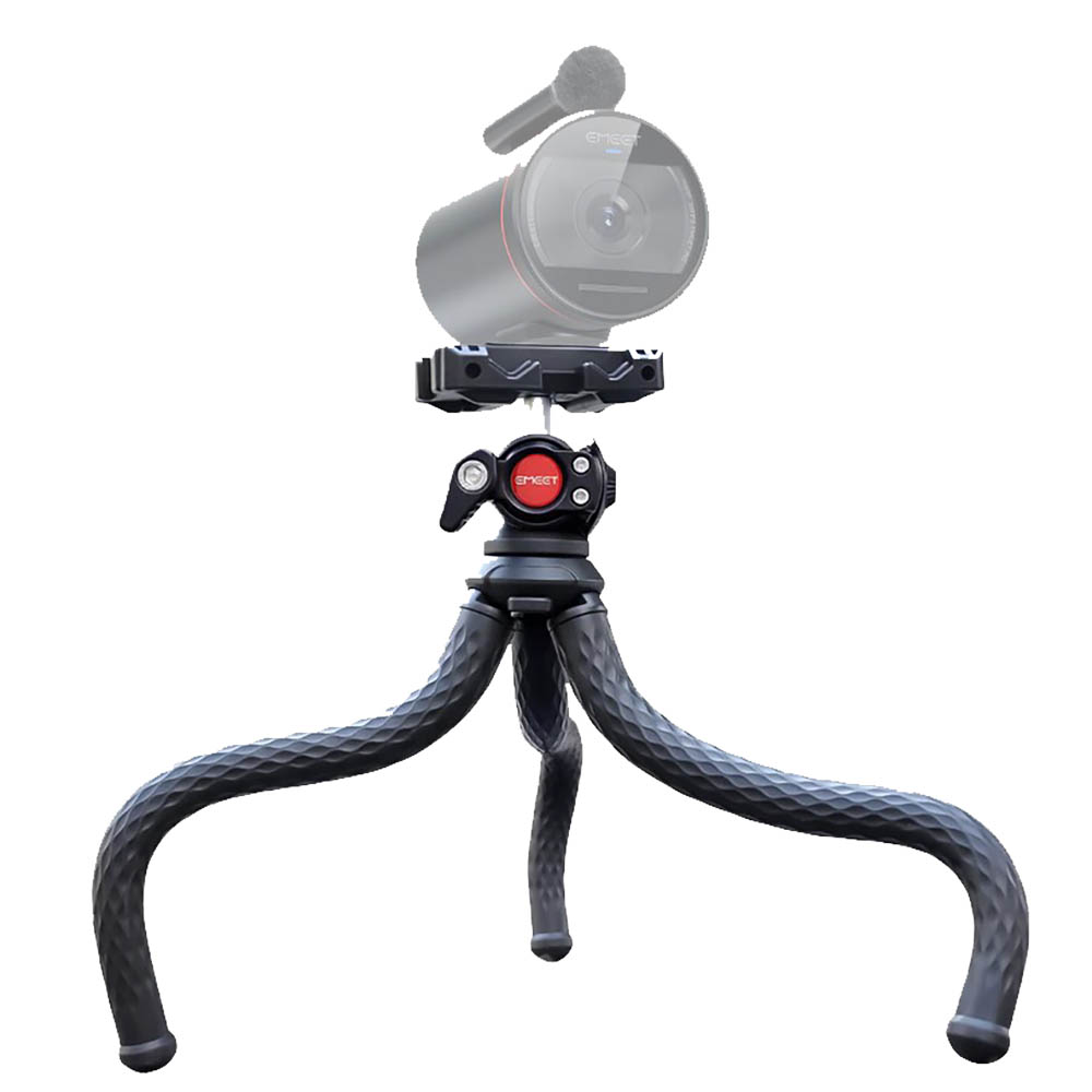 Image for EMEET MINI TRIPOD FLEXIBLE OCTOPUS BLACK from Albany Office Products Depot