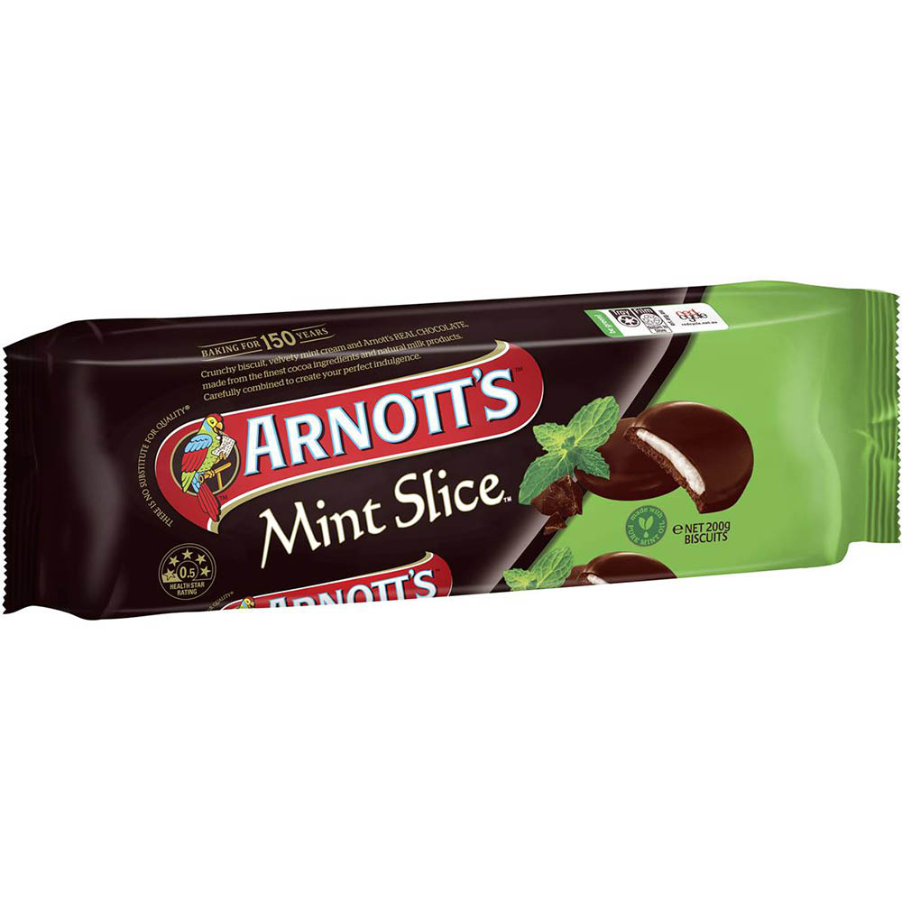 Image for ARNOTTS MINT SLICE 200G from MOE Office Products Depot Mackay & Whitsundays