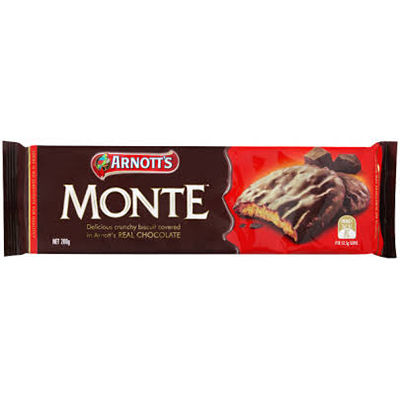 Image for ARNOTTS MONTE BISCUITS 200G from Total Supplies Pty Ltd