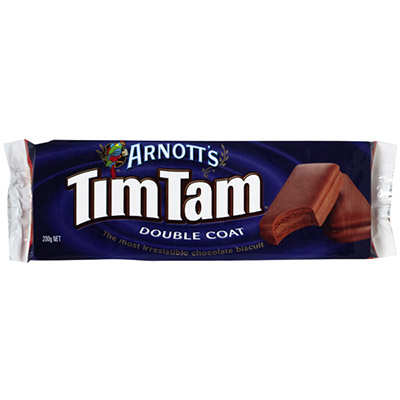 Image for ARNOTTS TIM TAM DOUBLE CHOCOLATE 200G from Total Supplies Pty Ltd