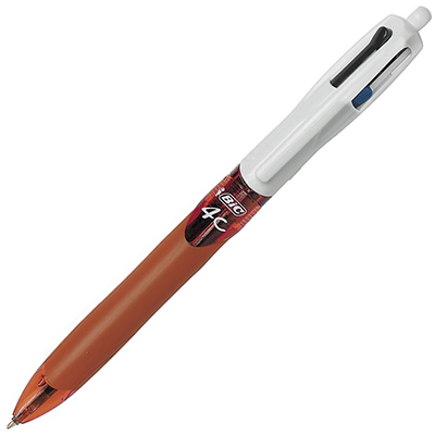 Image for BIC 4-COLOUR GRIP RETRACTABLE BALLPOINT PEN 0.7MM from Total Supplies Pty Ltd