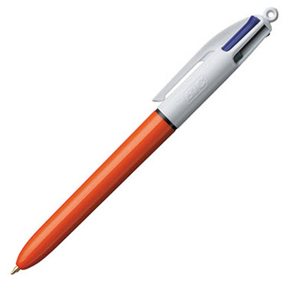 Image for BIC 4-COLOUR RETRACTABLE BALLPOINT PEN 0.7MM from Ross Office Supplies Office Products Depot