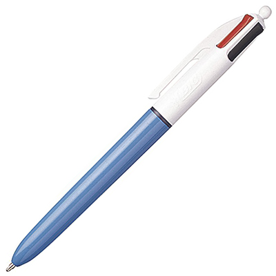 Image for BIC 4-COLOUR RETRACTABLE BALLPOINT PEN 1.0MM from Total Supplies Pty Ltd