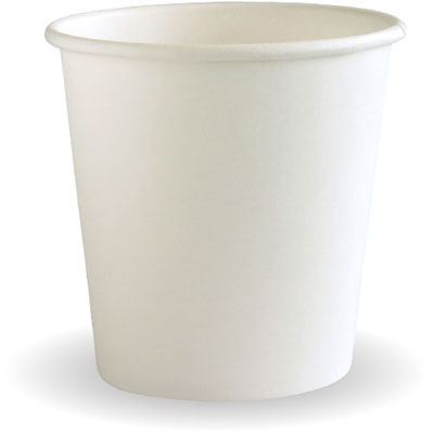 Image for BIOPAK BIOCUP CUP 120ML WHITE PACK 50 from Ross Office Supplies Office Products Depot