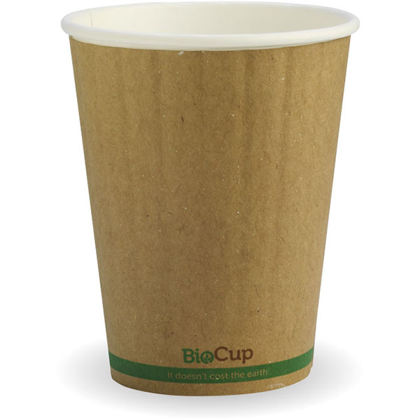 Image for BIOPAK BIOCUP DOUBLE WALL CUP 390ML KRAFT GREEN STRIPE PACK 40 from MOE Office Products Depot Mackay & Whitsundays