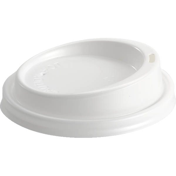 Image for BIOPAK BIOCUP PS CUP LID LARGE 90MM WHITE PACK 50 from Office Products Depot