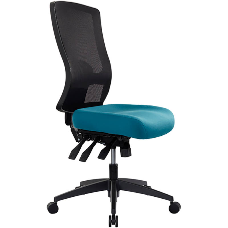 Image for BURO TIDAL CHAIR HIGH MESH BACK TEAL from Office Products Depot