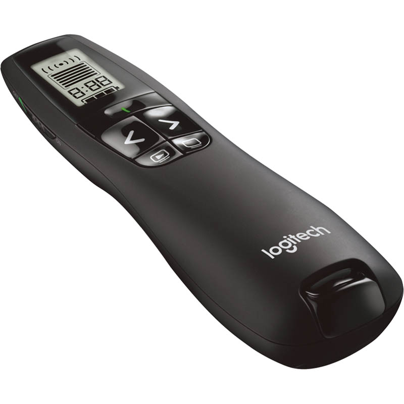 Image for LOGITECH R800 LASER PRESENTATION REMOTE BLACK from MOE Office Products Depot Mackay & Whitsundays