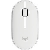 logitech m350 pebble wireless and bluetooth mouse off white