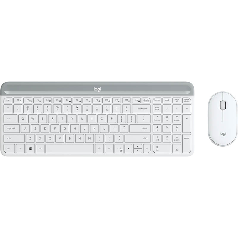 Image for LOGITECH MK470 WIRELESS KEYBOARD COMBO WHITE from OFFICEPLANET OFFICE PRODUCTS DEPOT