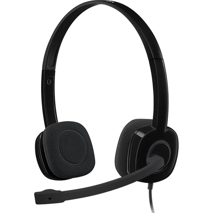 Image for LOGITECH LOGITECH H151 HEADSET STEREO from OFFICEPLANET OFFICE PRODUCTS DEPOT