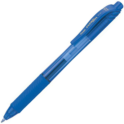 Image for PENTEL BL107 ENERGEL-X RETRACTABLE GEL INK PEN 0.7MM BLUE from Total Supplies Pty Ltd