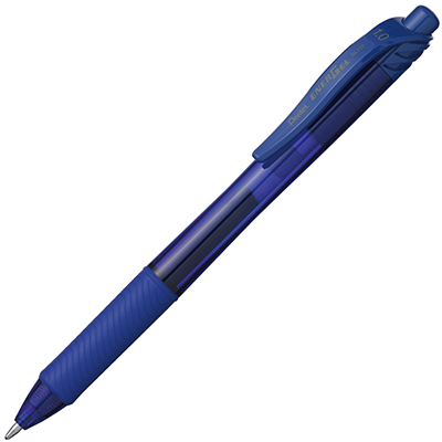 Image for PENTEL BL110 ENERGEL-X RETRACTABLE GEL INK PEN 1.0MM BLUE from Ross Office Supplies Office Products Depot