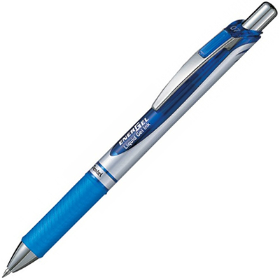 Image for PENTEL BL77 ENERGEL RETRACTABLE GEL INK PEN 0.7MM BLUE from Ross Office Supplies Office Products Depot