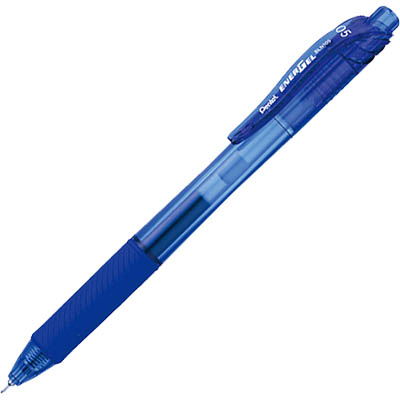 Image for PENTEL BLN105 ENERGEL-X RETRACTABLE GEL INK PEN FINE 0.5MM BLUE from MOE Office Products Depot Mackay & Whitsundays