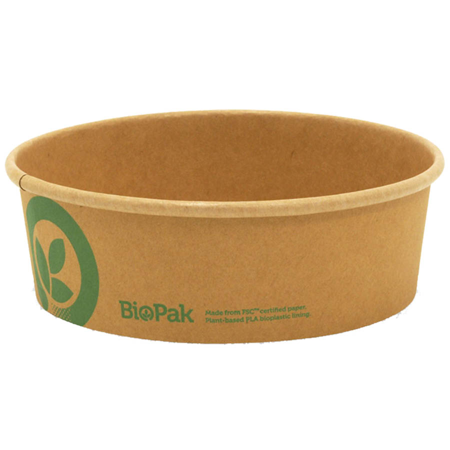 Image for BIOPAK BIOBOWL BOWL SMALL KRAFT 500ML PACK 50 from Office Products Depot