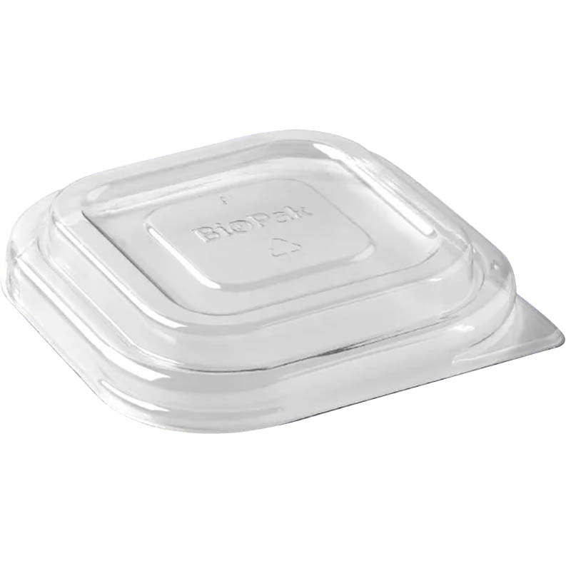 Image for BIOPAK RPET TAKEAWAY LID 130MM CLEAR PACK 50 from Ross Office Supplies Office Products Depot