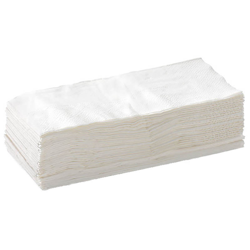 Image for BIOPAK BIONAPKINS NAPKIN 1-PLY 1/8 FOLD WHITE PACK 500 from MOE Office Products Depot Mackay & Whitsundays