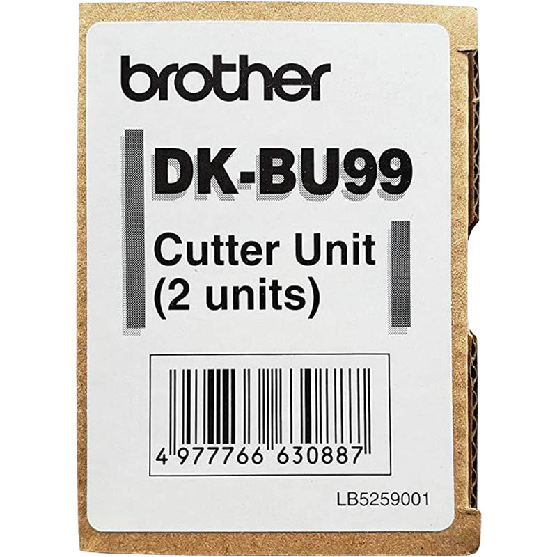 Image for BROTHER DK-BU99 QL RANGE CUTTER BLADE BOX 2 from Office Products Depot