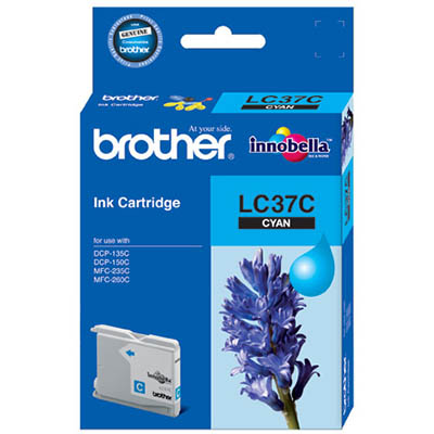 Image for BROTHER LC37C INK CARTRIDGE CYAN from Total Supplies Pty Ltd