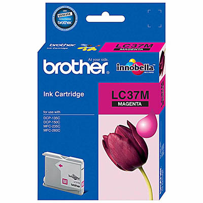 Image for BROTHER LC37M INK CARTRIDGE MAGENTA from Albany Office Products Depot
