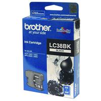 brother lc38bk ink cartridge black