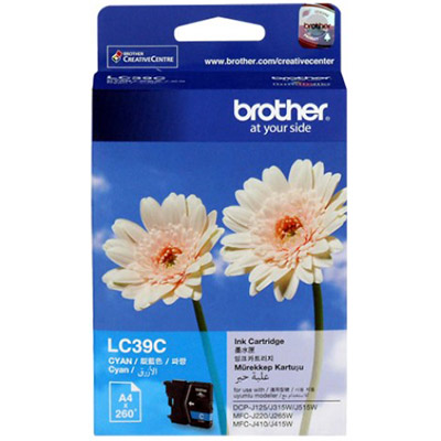 Image for BROTHER LC39C INK CARTRIDGE CYAN from MOE Office Products Depot Mackay & Whitsundays