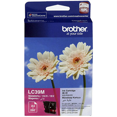 Image for BROTHER LC39M INK CARTRIDGE MAGENTA from MOE Office Products Depot Mackay & Whitsundays