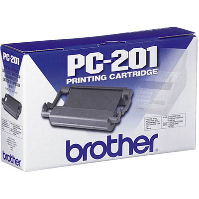 Image for BROTHER PC201 FAX CARTRIDGE AND ROLL from MOE Office Products Depot Mackay & Whitsundays