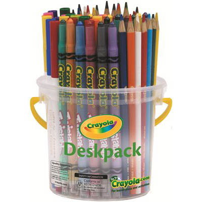 Image for CRAYOLA ESSENTIAL CRAYONS/PENCILS/MARKERS ASSORTED CLASSPACK 60 from Barkers Rubber Stamps & Office Products Depot