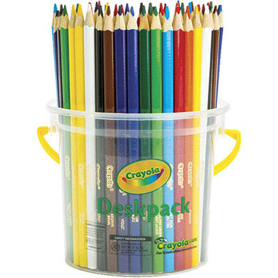 Image for CRAYOLA TRIANGULAR COLOURED PENCILS 3.3MM ASSORTED CLASSPACK 48 from O'Donnells Office Products Depot