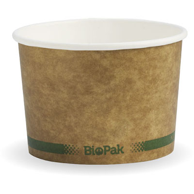 Image for BIOPAK BIOBOWL BOWL 250ML KRAFT PACK 50 from MOE Office Products Depot Mackay & Whitsundays