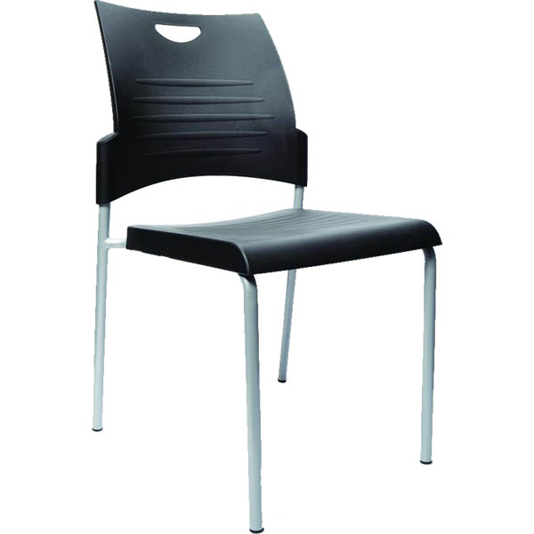 Image for BURO PRONTO VISITOR CHAIR 4-LEG BASE BLACK from Office Products Depot
