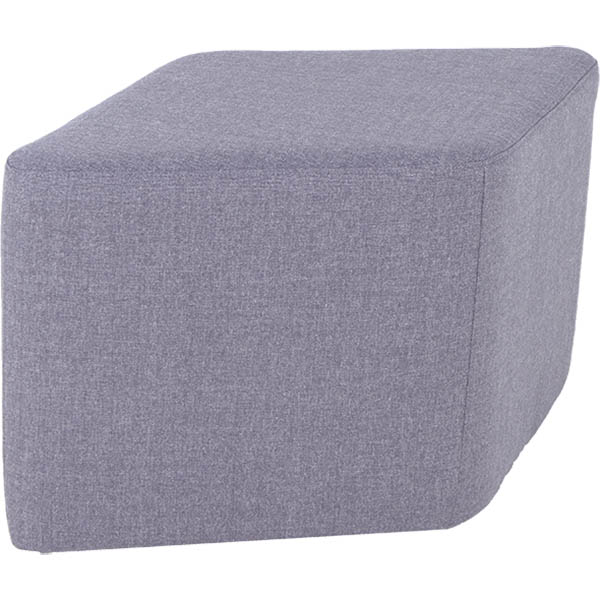 Image for BURO YORK OTTOMAN PARELLELOGRAM GREY from MOE Office Products Depot Mackay & Whitsundays