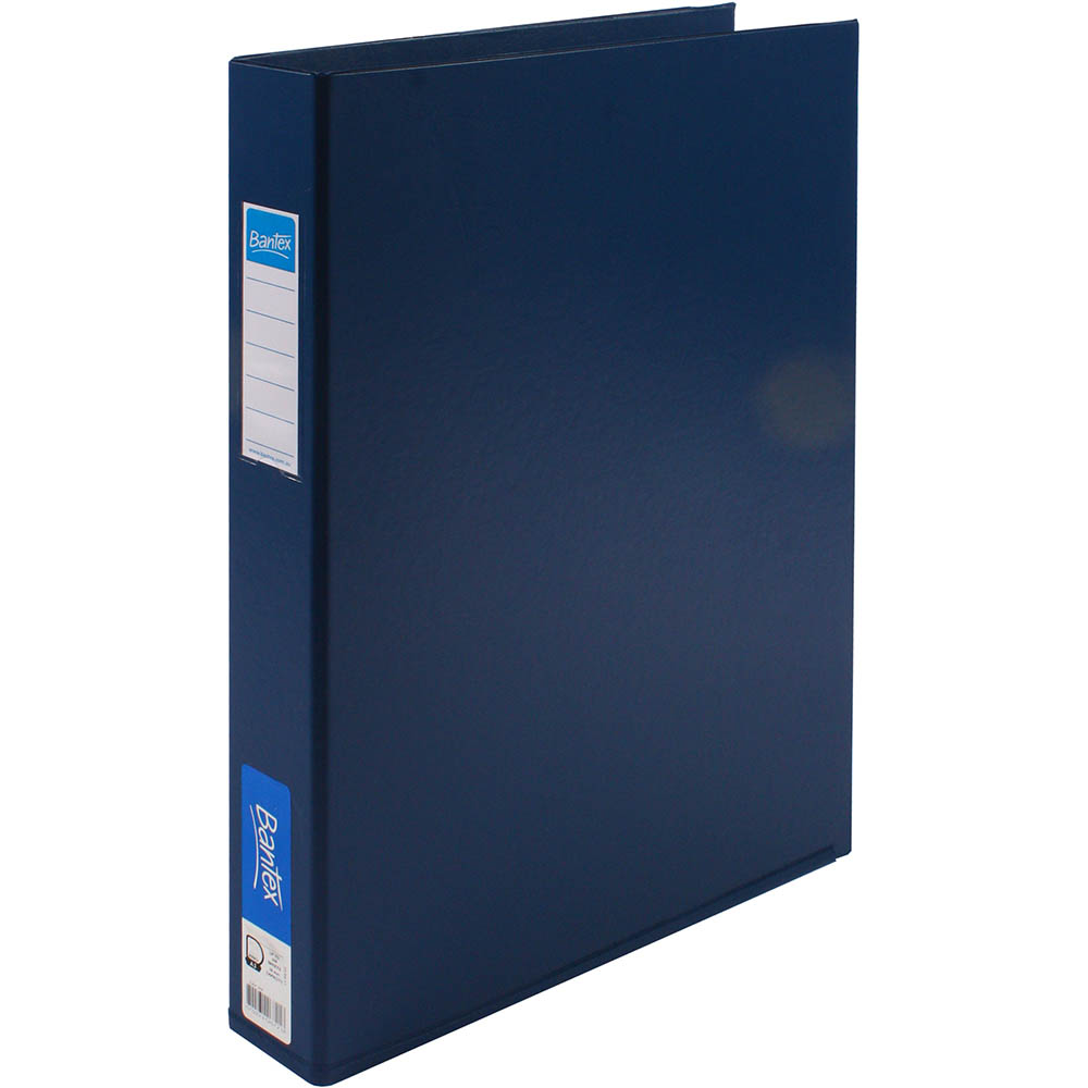 Image for BANTEX RING BINDER PP 3D 38MM A3 BLUE from Ross Office Supplies Office Products Depot