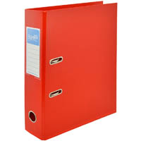 bantex lever arch file 70mm a4 red