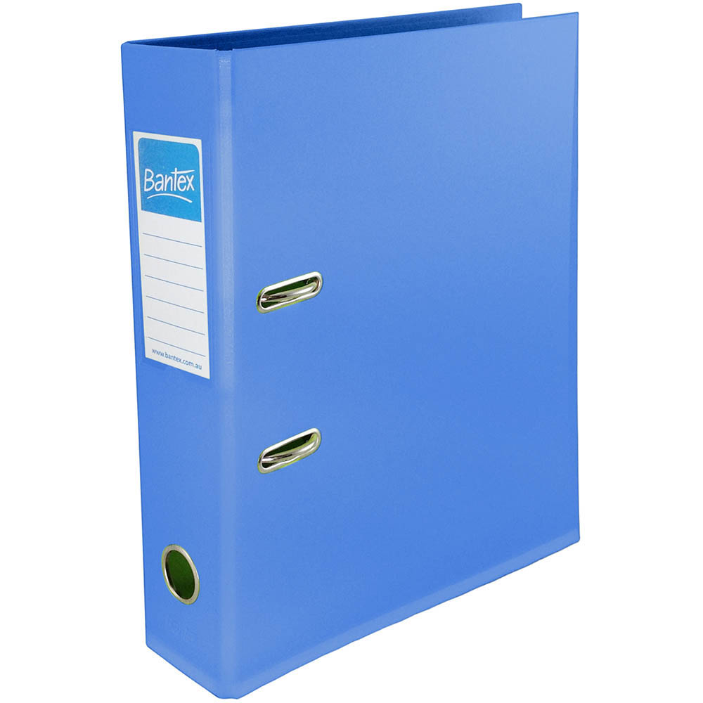 Image for BANTEX FRUIT LEVER ARCH FILE 70MM A4 BLUEBERRY from Albany Office Products Depot