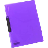 beautone superline swing clip report cover a4 purple