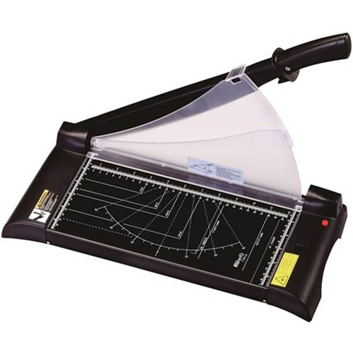 Image for LEDAH 403L OFFICE GUILLOTINE WITH LASER 10 SHEET A4 BLACK from Barkers Rubber Stamps & Office Products Depot