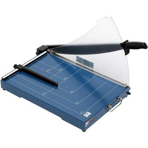 Image for LEDAH 406 PROFESSIONAL GUILLOTINE 20 SHEET A3 BLUE from MOE Office Products Depot Mackay & Whitsundays