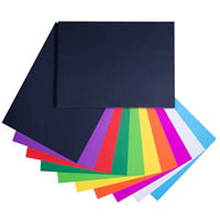 quill cover paper 125gsm 510 x 635mm assorted pack 100