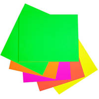 quill board 230gsm 510 x 635mm 5 assorted fluoro colours pack 100