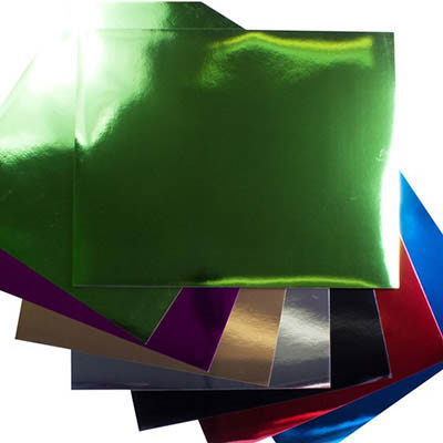 Image for QUILL FOIL BOARD 250GSM 508 X 630MM ASSORTED COLOURS PACK 50 from Ross Office Supplies Office Products Depot