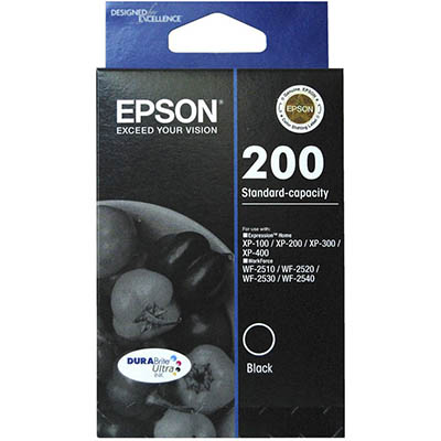 Image for EPSON 200 INK CARTRIDGE BLACK from Office Products Depot