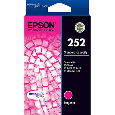 Image for EPSON 252 INK CARTRIDGE MAGENTA from Office Products Depot