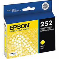 epson 252 ink cartridge yellow