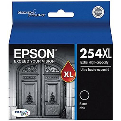 Image for EPSON 254XL INK CARTRIDGE HIGH YIELD BLACK from Office Products Depot
